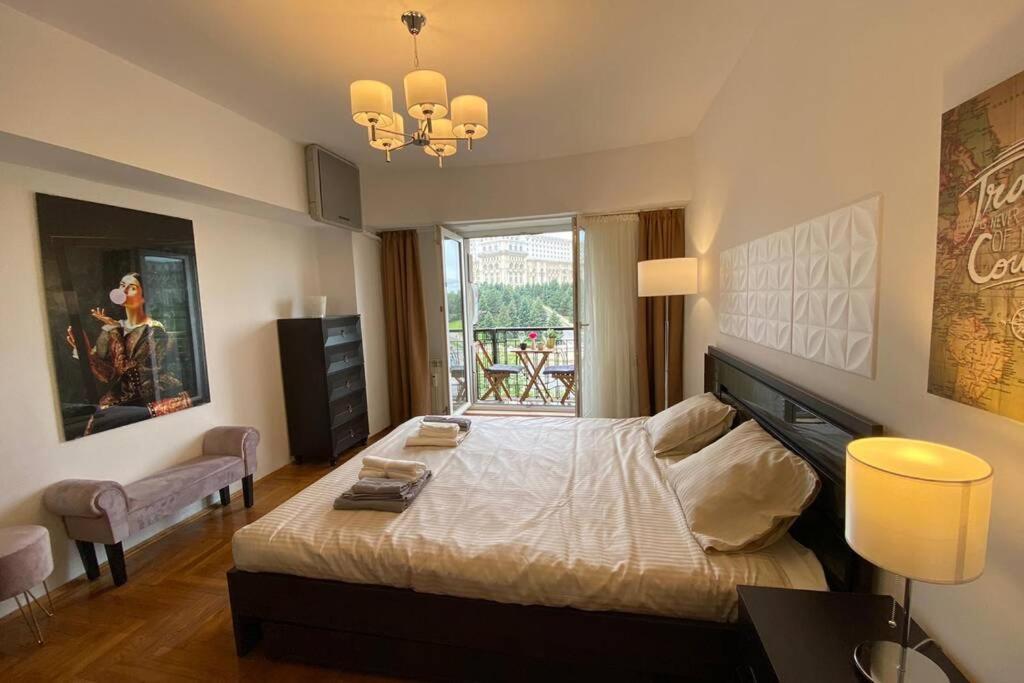 New Luxury Flat In Front Of The Parliament At Unirii Lejlighed Bukarest Eksteriør billede